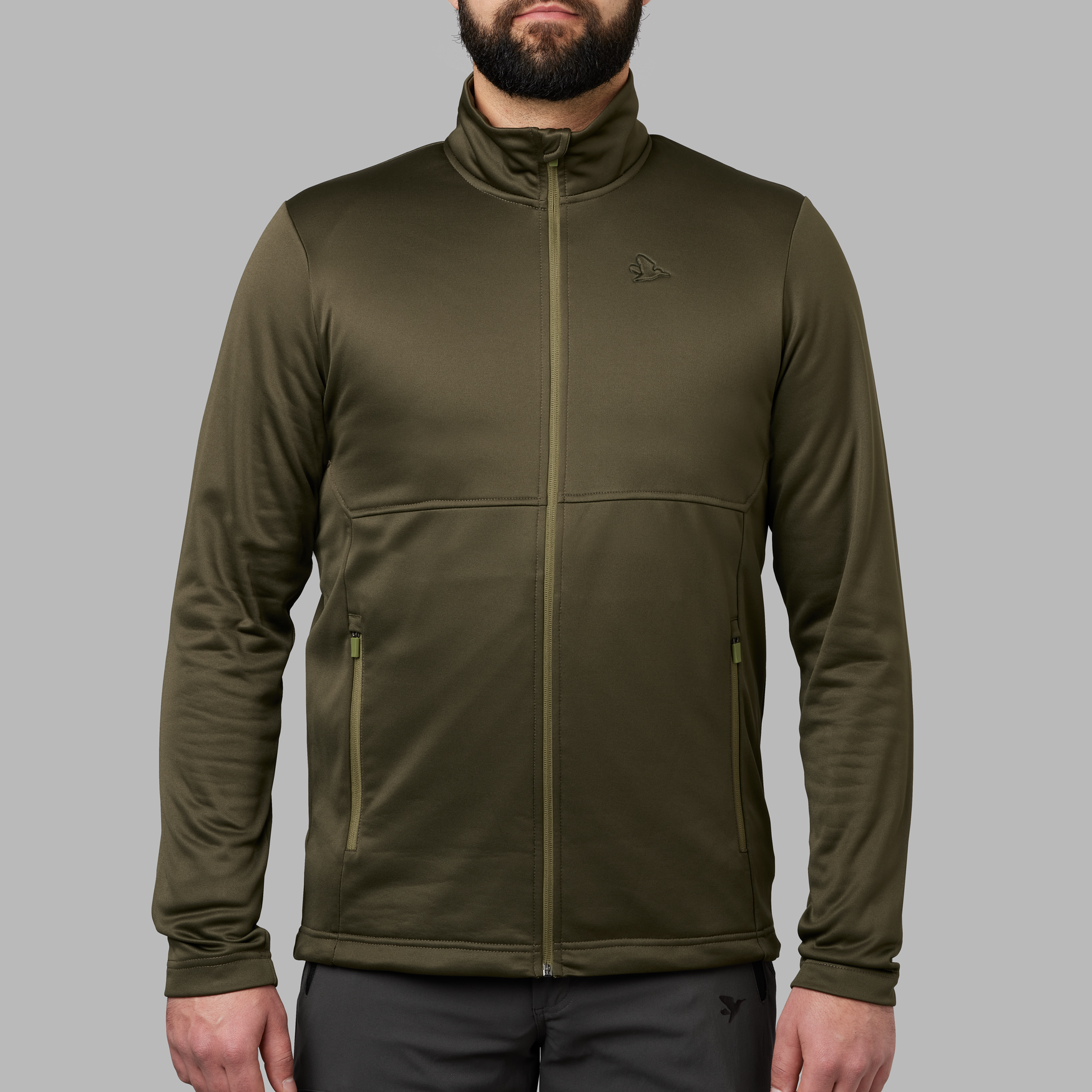 Кофта Seeland Elliot fleece. Pine green Фото 2